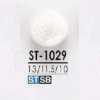 ST1029 Halbrunder Ringstegknopf aus Takase-Muschel/Messing