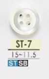 ST7 Takase 4-Loch-Perlmuttknopf