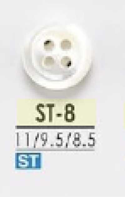 ST8 Takase Shell 4-Loch-Knopf