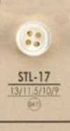 STL17 Natürliche Materialien, Dicker Schalenknopf Mit Vier Löchern