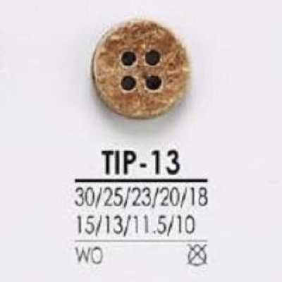 TIP13 Vierloch-Holzknopf