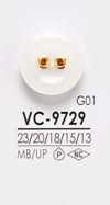 VC9729 Zweiloch-Ösenknopf zum Färben