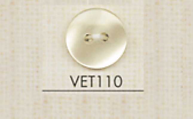 VET110 DAIYA BUTTONS Muschelförmige Polyesterknöpfe