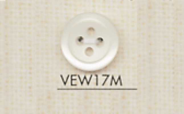 VEW17M DAIYA BUTTONS Schalenoptik-Polyesterknopf