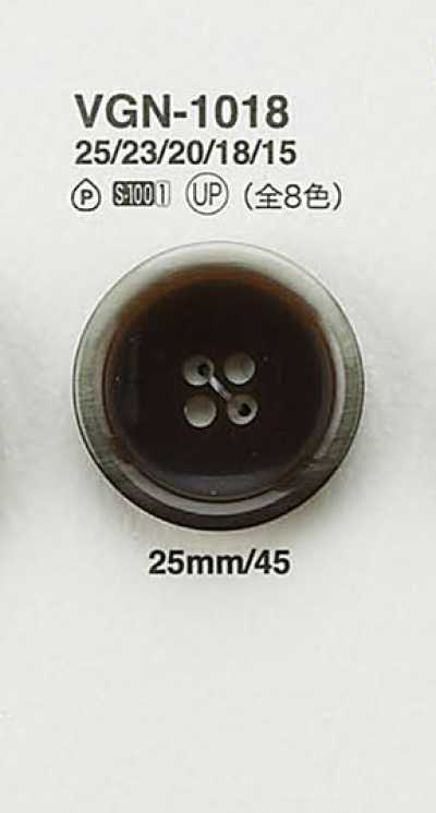 VGN1018 Flacher Knopf in Büffelhorn-Optik
