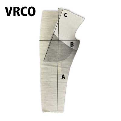 VRCO Premium vorgeschnittene Haarstoff-Einlage für Herren