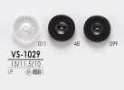 VS1029 Schwarz &amp; Hemdknopf Färben