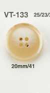 VT133 Flacher Knopf im Buffalo-Stil