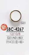 SBC4267 Metallknopf Zum Färben