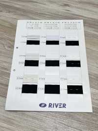 EW121H Viskose-Knopfloch[Gummiband] RIVER Sub-Foto