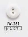 LW251 Knöpfe zum Färben für leichte Bekleidung wie Hemden und Poloshirts