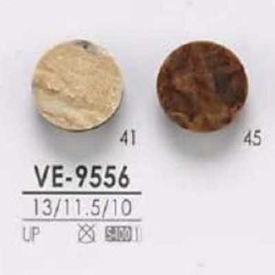 VE9556 Knopf aus Polyesterharz mit Tunnelsteg