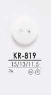 KR819 Hemdenknopf für Schwarzfärbung und Färben