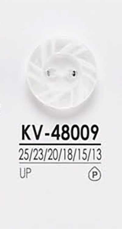 KV48009 Einfacher 2-Loch-Polyesterknopf