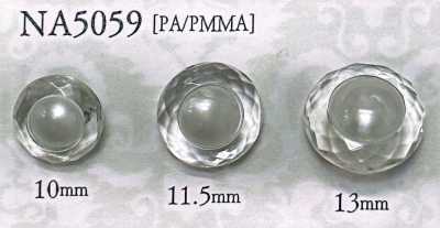 NA5059 Knopf mit Diamantschliff