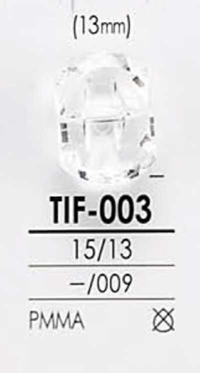 TIF003 Knopf im Diamantschliff