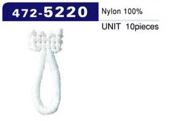 472-5220 Knopflöcher Wollnylon Typ groß (Menge 10)