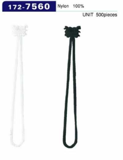 172-7560 Knopflöcher Lilian Typ, Gesamtlänge 73 mm (500 Stk.)