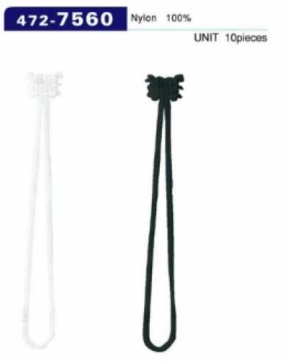 472-7560 Knopflöcher, Lilian-Typ, Gesamtlänge 73 mm (Menge 10)
