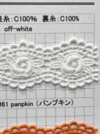 25211 Chemische Spitze Mit Schmaler Breite Kyowa Lace Sub-Foto