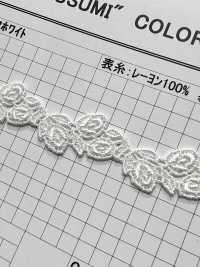 25237 Chemische Spitze Mit Schmaler Breite Kyowa Lace Sub-Foto