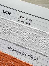 23549 Feine Spitze Aus Baumwolle Kyowa Lace Sub-Foto