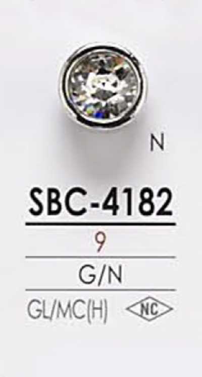 SBC4182 Kristallstein-Knopf