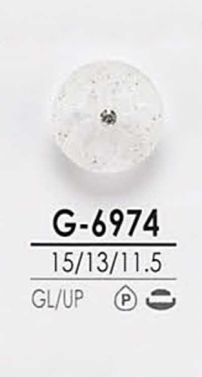 G6974 Pin-Curl-Stil-Kristallstein-Knopf zum Färben