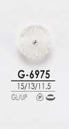 G6975 Rosa Locken-ähnlicher Kristallstein-Knopf Zum Färben