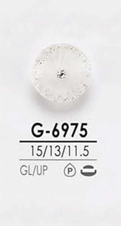 G6975 Knopf aus Kristallstein im Pin-Curl-Stil zum Färben