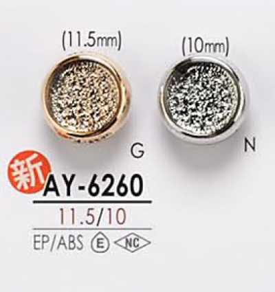 AY6260 Metallknopf zum Färben