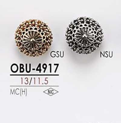 OBU4917 Metallknopf