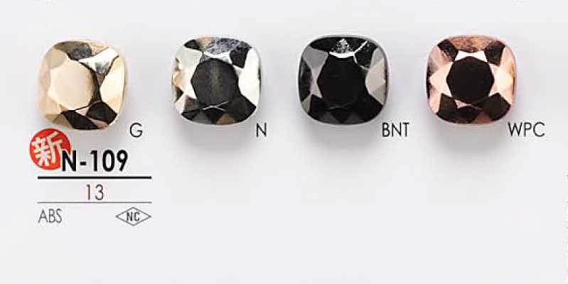 N109 Metallknopf