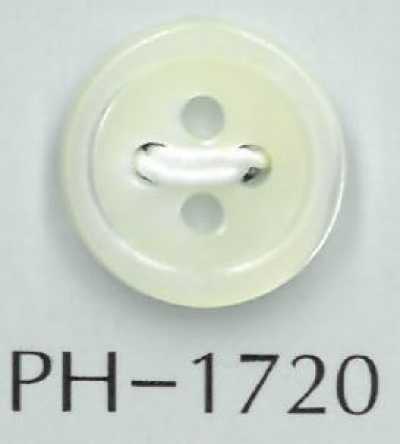 PH1720 Schalenknopf in Größe 17, 2 mm dick