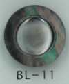 BL-11 Muschelknopf Mit Stegrand