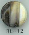 BL-12 Muschelknopf mit abgestuftem Steg