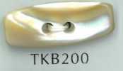 TKB200 2-Loch-Duffle-Shell-Knopf