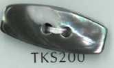 TKS200 2-Loch-Duffle-Shell-Knopf