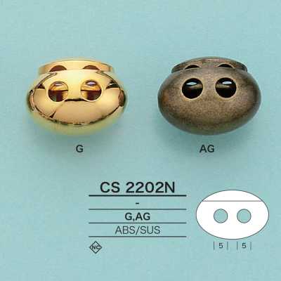 CS2202N Ovaler Kordelstopper