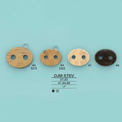 OJM676V Stopper in Schweinsnasenform in Holzoptik