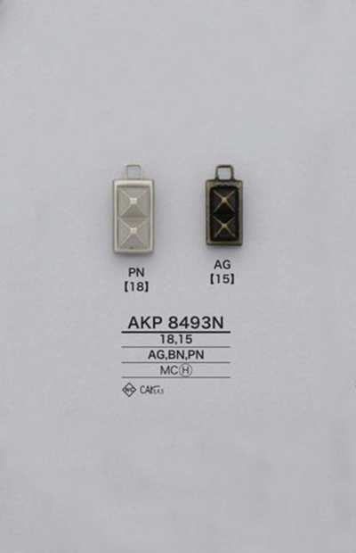 AKP8493N Nieten-Reißverschluss-Zieher (Zuglasche)