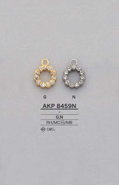 AKP8459N Strass-Reißverschlussanhänger