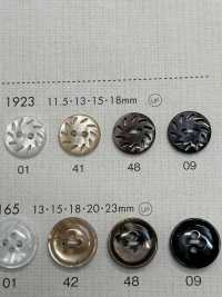 1923 DAIYA KNÖPFE 2 Tsu-Loch-Shell-Polyesterknopf[Taste] DAIYA BUTTON(DAIYA BUTTON) Sub-Foto