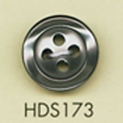 HDS173 DAIYA BUTTONS schlagfeste HYPER DURABLE-Serie muschelartige Polyesterknöpfe