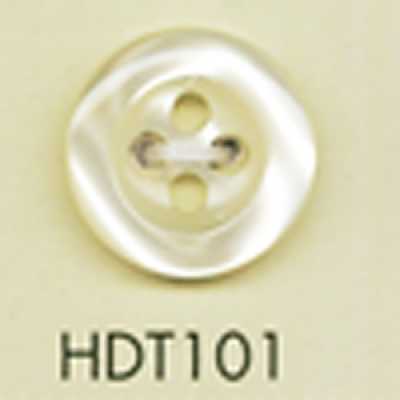 HDT101 DAIYA BUTTONS stoßfeste HYPER DURABLE Serie Knopf in Muscheloptik aus Polyester