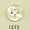 HDT8 DAIYA BUTTONS stoßfeste HYPER DURABLE-Serie schalenähnlicher Polyesterknopf