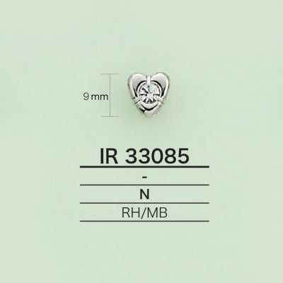 IR33085 Strass-Anhänger (Herzförmig)