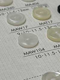 MAW104 DAIYA KNÖPFE Muschelfarbener Polyesterknopf[Taste] DAIYA BUTTON Sub-Foto