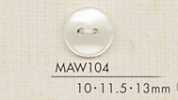 MAW104 DAIYA BUTTONS Schalenoptik-Polyesterknopf