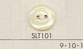 SLT101 DAIYA BUTTONS Polyesterknopf in Muscheloptik